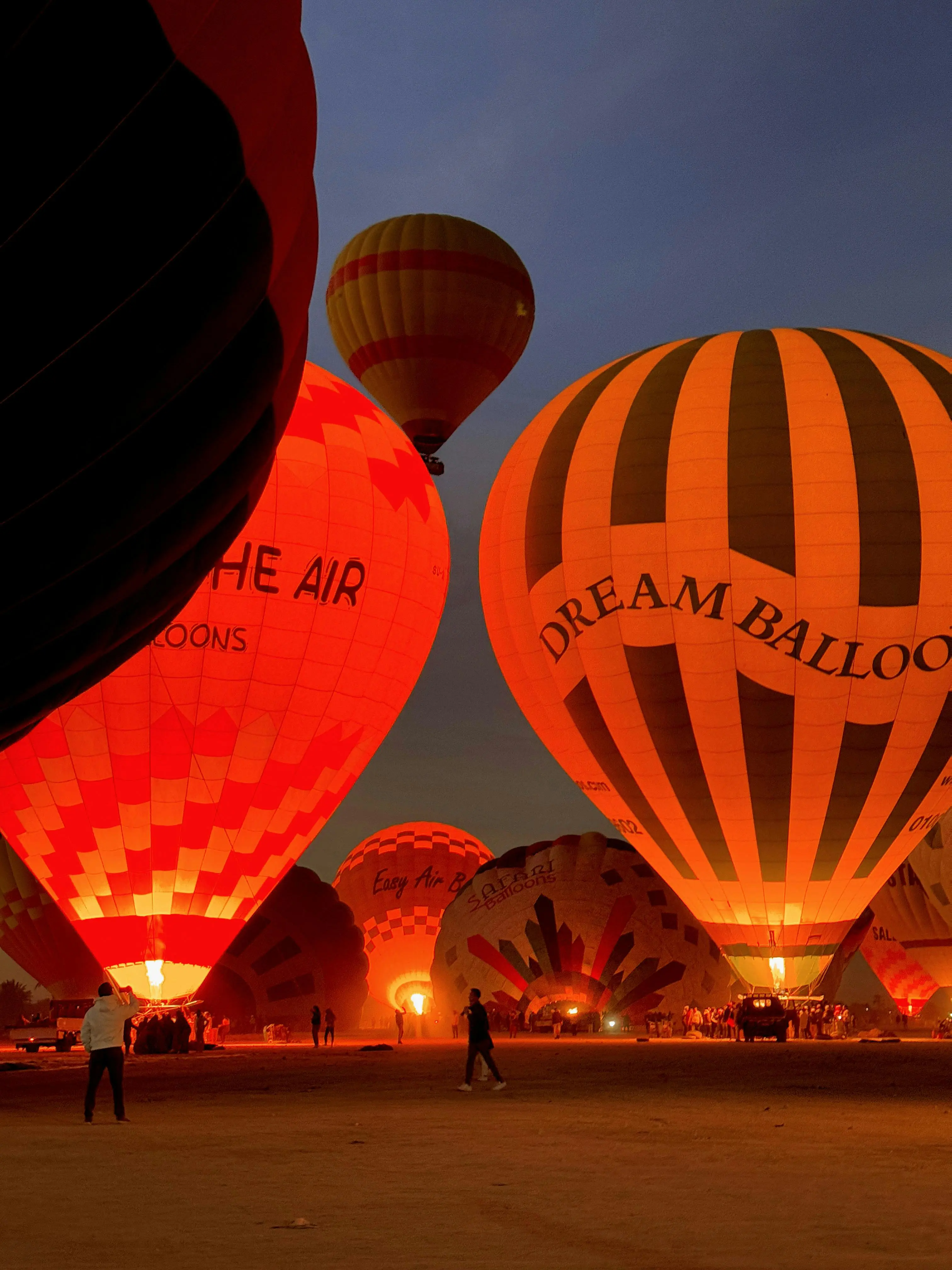 Hot Air Balloon Ride in Luxor – Sunrise Over the Nile