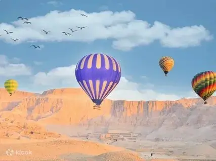 Hot Air Balloon Ride in Luxor – Sunrise Over the Nile