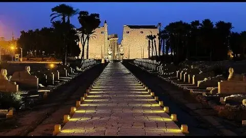 Sound and Light Show at Karnak Temple